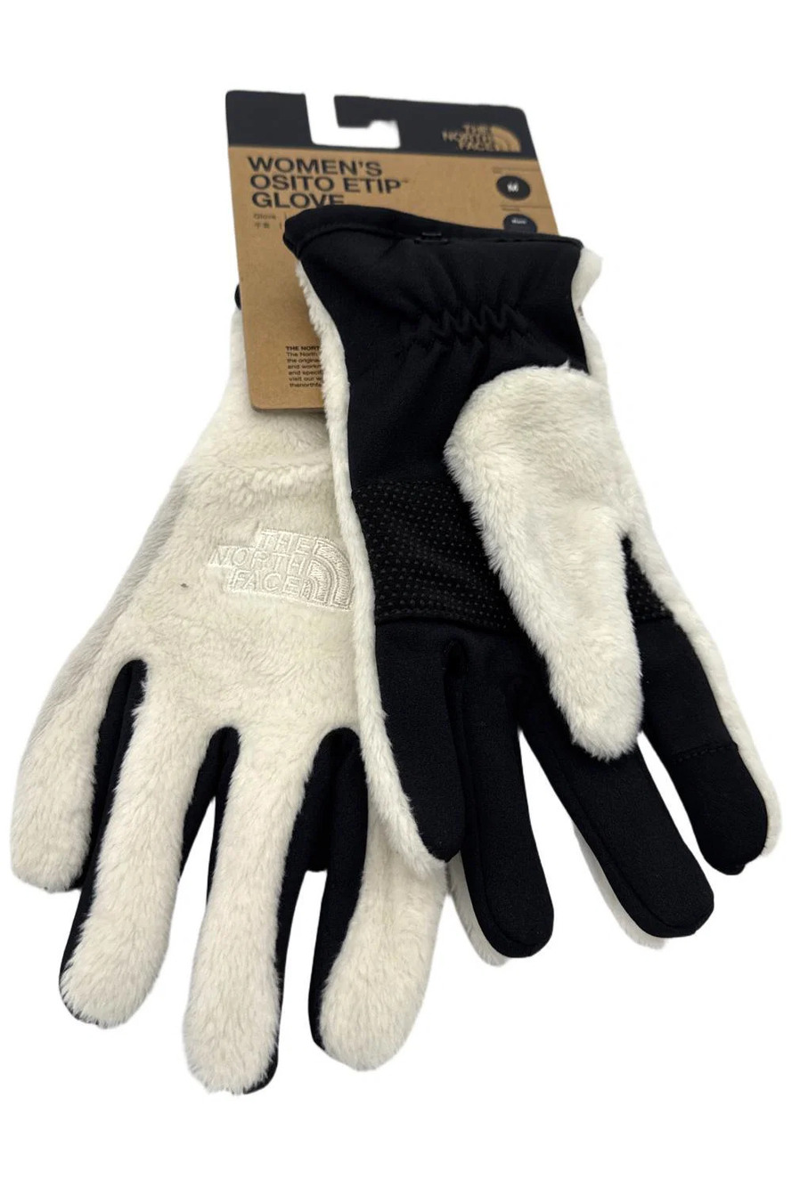 The North Face Women's Osito Etip Gloves White/TNF Black